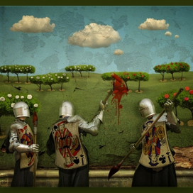 Карты красят розы