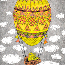 Пасхальная открытка