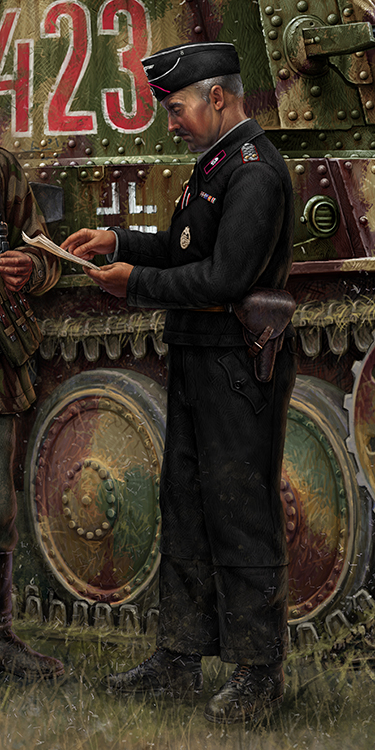 Оберстлейтенант танковых войск Вермахта