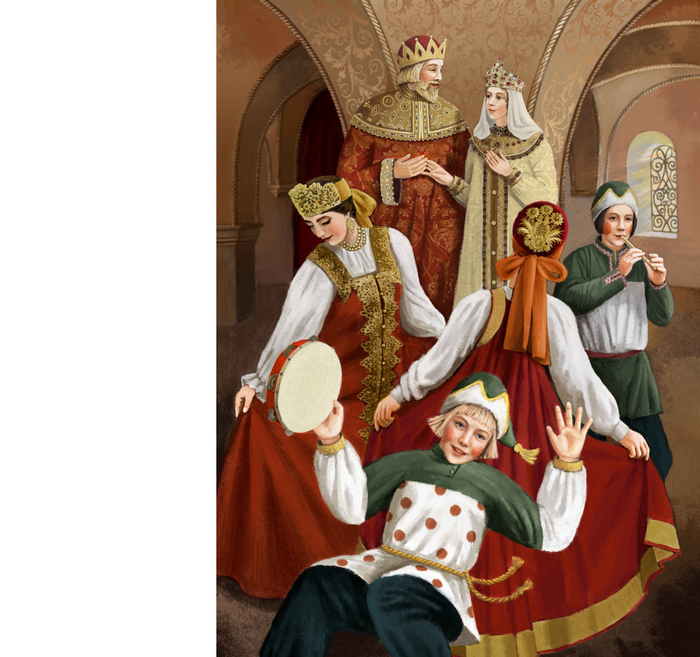 Сказка о царе Салтане. Для издательства "Качели"2