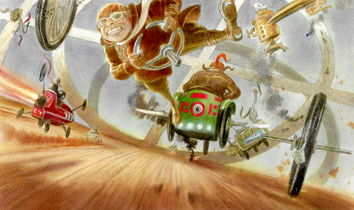 Тыщ-птыщ-дыщ! Большие гонки в Балабаново!)