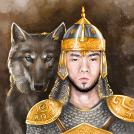 Батыр и волк