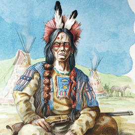 Вождь Сиу...