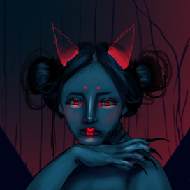 Cat-demon girl