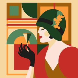 Art deco style