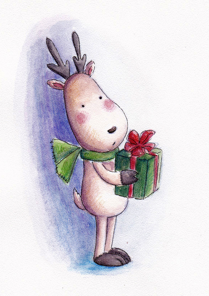 новогодняя открытка