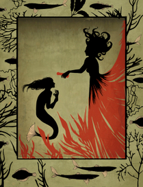 Иллюстрация к сказке Х.К.Андерсена "Русалочка"