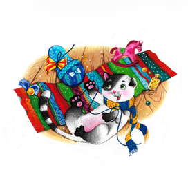 Буква Ф:  Фантик. 