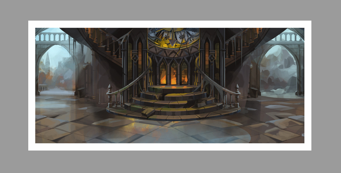 Замковая лестница