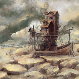 Пустынная пристань 