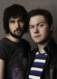 Digital painting Kasabian