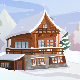 Домик в горах