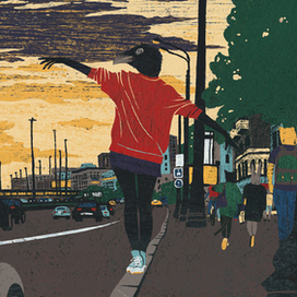 Воронесса на закате