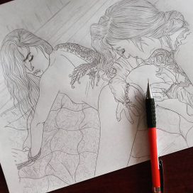 Больше работ в инстаграме @hardlikearocknroll и на сайте sachareznik.wixsite.com/hardlikearocknroll