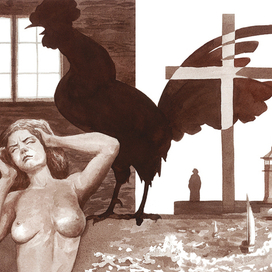 М. Булгаков "Мастер и Маргарита". Иллюстрация