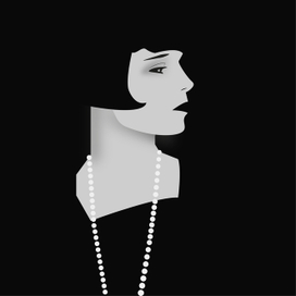 Ретро девушка