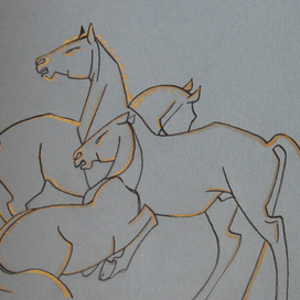 монгольские кони