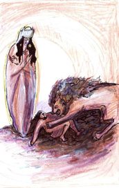 Иллюстрация к музыке В.Дубовского "Апокалипсис" (4)