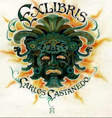 Экслибрис  писателя Карлоса Костанедо