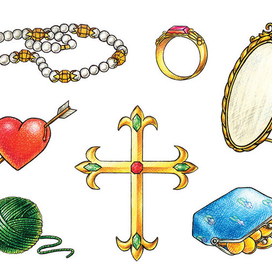 Предметы для пасьянса №1