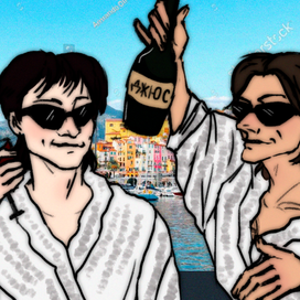 Карикатура-вдохновение клипом 22 раза - Твоя Ж это С