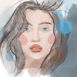 Модный портрет