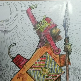 Золото скифов. Эскиз