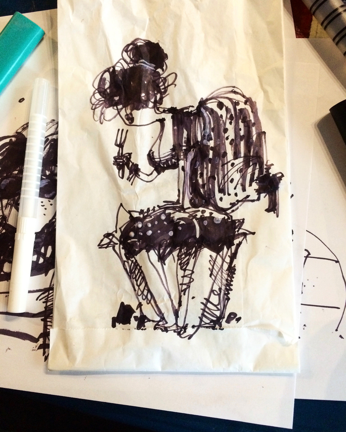 Сарочка добралась до кексика