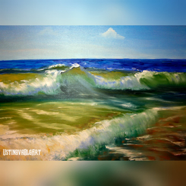 Море. Масло