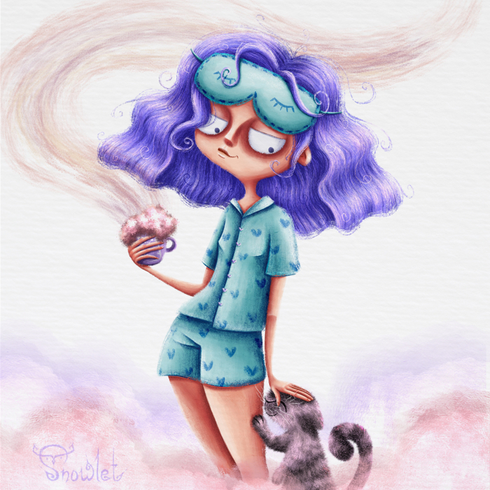 Сплюшная девочка