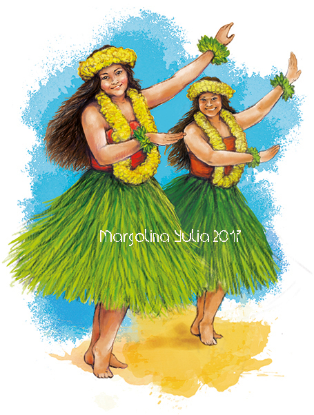 Танец. Хула.