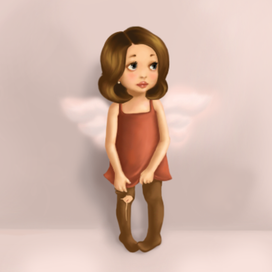 Little Girl Angel !