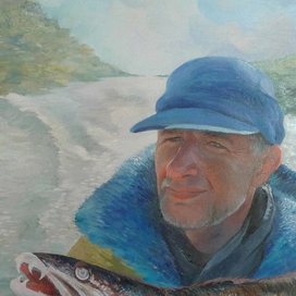 Портрет рыбака