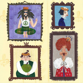 Галерея из портретов