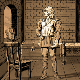 Мордред -монохромная версия