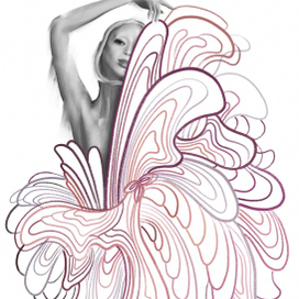 Iris van Herpen illustration