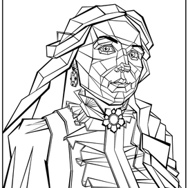 Стилизованный портрет №1