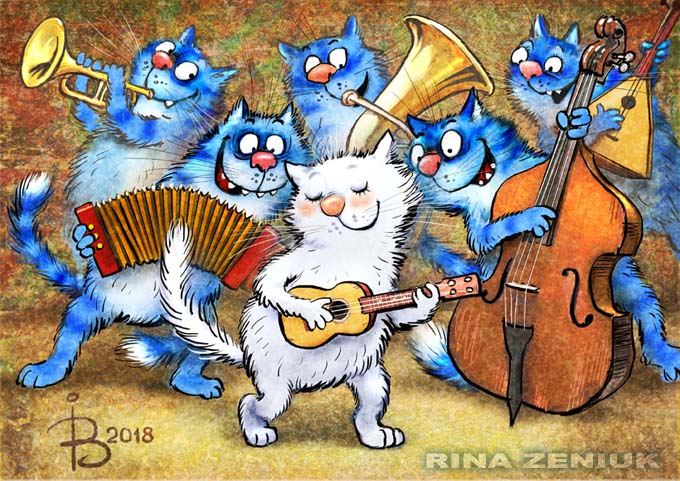 В джазе только котики 3