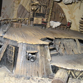 Макет к острову сокровищ  