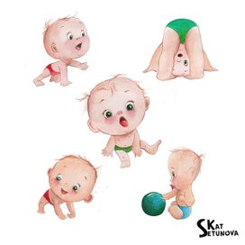 Симочка. Иллюстратор Катя Сетунова