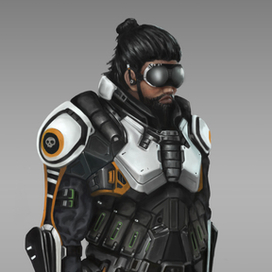 Sci-fi Character concept 