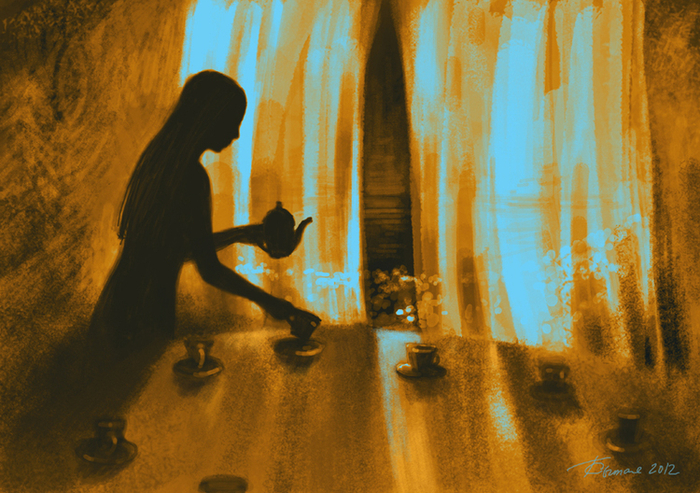 Чай заварен...