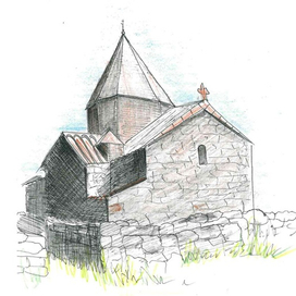 Монастырь Севанаванк. Армения