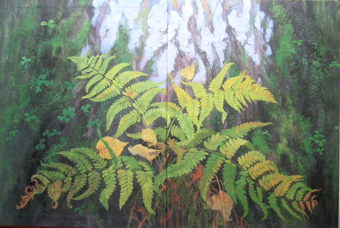 форзац к 1 тому "Лесной азбуки"