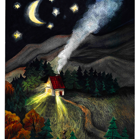 Ночь в лесу