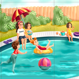 Иллюстрация к книге Doula Mom