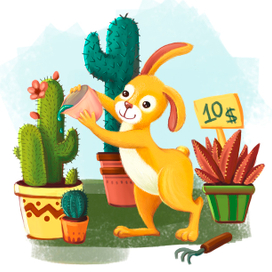 Торговец кактусов