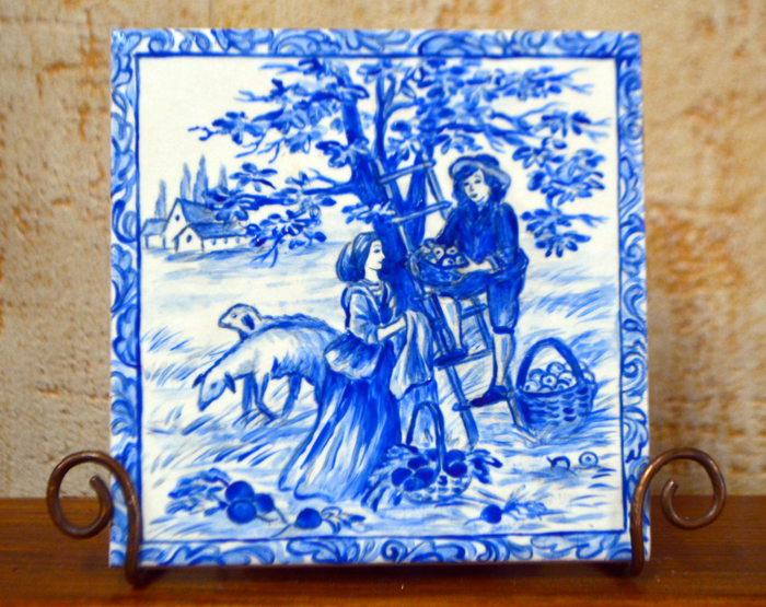 Миниатюра в стиле Туаль де жуи №1