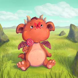 Дракончик сладкоежка