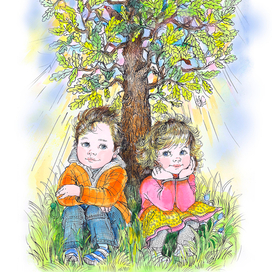 Дубок,ветерок.